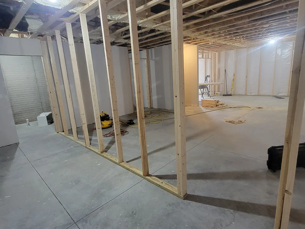 basement remodeling 3 before